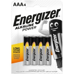 Energizer Power Αλκαλική LR03 AAA 4BL