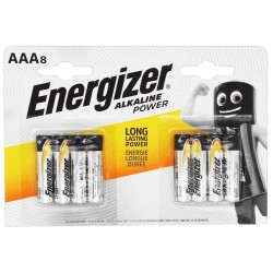 Energizer Power Αλκαλική LR03 AAA 8BL