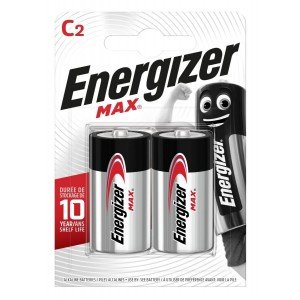 Energizer Max Alkaline Μπαταρία LR14 C 2BL
