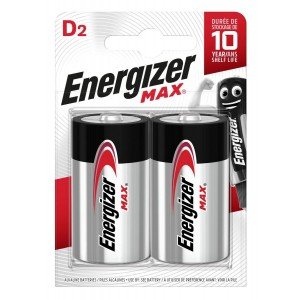 Energizer Max Alkaline Μπαταρία LR20 D 2BL