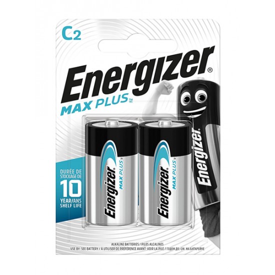 Energizer Max Plus Αλκαλική LR14 C 2BL