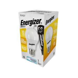 ΛΑΜΠΑ ENERGIZER S16605 ΛΕΥΚΗ ΣΥΣΚΕΥΑΣΙΑ LED GLS(A60) E27 8,2W 820LM ΛΕΥΚΟ DAYLIGHT