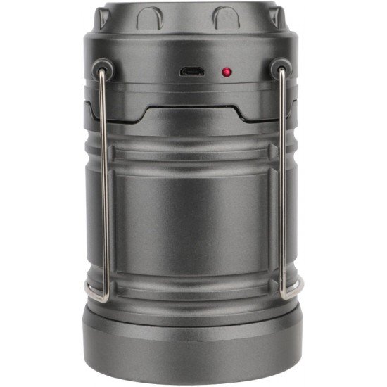 Entac Ηλιακός Φακός Camping Πλαστικός 5v με 18650 (Περιλαμβ.)