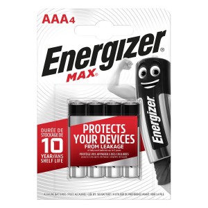 Energizer Max Alkaline Μπαταρία AAA LR03 4BL