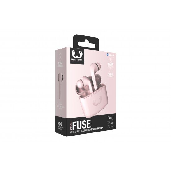 Fresh 'n Rebel Twins Fuse - True Wireless earbuds - Smokey Pink (3TW1300SP)