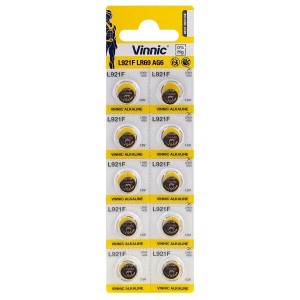 VINNIC G6/AG6/L921 MINI ALKALINE BATTERY BL10  VINNIC G6/AG6/L921 MINI ALKALINE BATTERY BL10