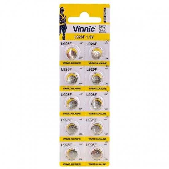 VINNIC G7/AG7/L926 MINI ALKALINE BATTERY BL10 