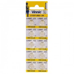 VINNIC G8/AG8/L1121/LR55 MINI ALKALINE BATTERY BL10 