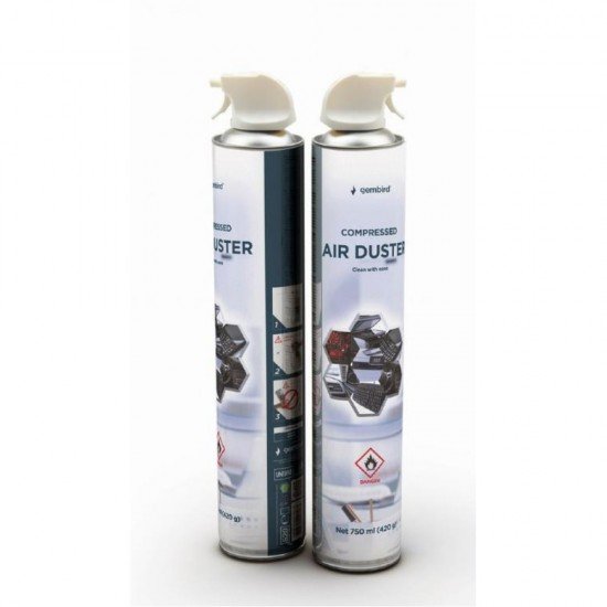 Gembird Spray Συμπιεσμένου Αέρα Σπρέι Πεπιεσμένου Αέρα 750ml