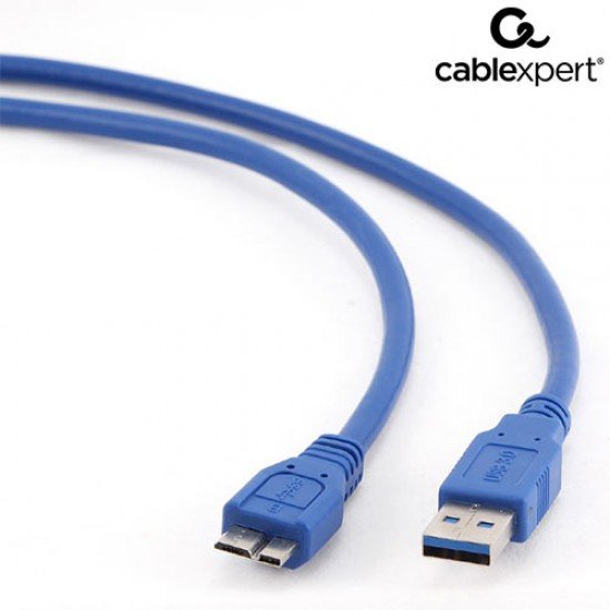 Cablexpert Regular USB 3.0 to micro USB Cable Μπλε 1.8m (CCP-MUSB3-AMBM-6)