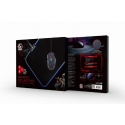 GEMBIRD MP-GAMELED-M GAMING MOUSE PAD WITH LED LIGHT EFFECT MEDIUM