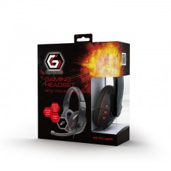 GEMBIRD GHS-402 STEREO HEADPHONES WITH MICROPHONE AND VOLUME CONTROL GAMING