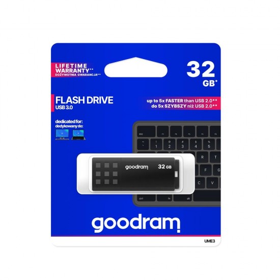 Goodram pendrive 32GB USB 3.0 UME3 black