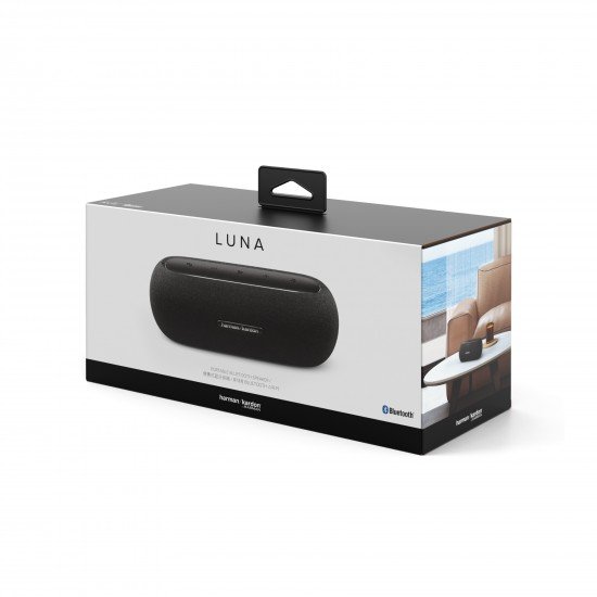harman/kardon Luna,  Portable Bluetooth Speaker, Water/Dust proof IP67, (Black)
