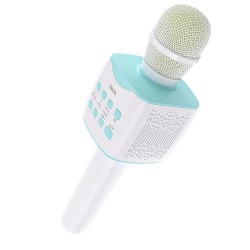 Hoco BK5 Cantando Ασύρματο Μικρόφωνο και Ηχείο  V.5.0 Λευκό 5W με Λειτουργία Karaoke και Υποδοχή Micro SD Κάρτας