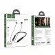 Hoco DM50 Bluetooth Hands Free Neckband Lightweight v5.3 με Μεγάλη Διάρκεια Μπαταρίας 500mAh 80 Ώρες Αναπαραγωγής Μαύρα