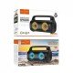 Hoco DS75 Φορητό Ηχείο Wireless v5.0 10W 1200mAh USB AUX TF Card FM και RGB Φωτισμό