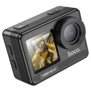 HOCO dual color screen sports camera DV103 black HOCO dual color screen sports camera DV103 black
