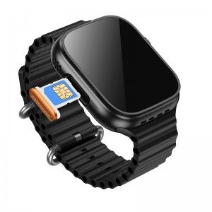 Smartwatch 1,96" TFT 4G Hoco with call function DYD01 black Smartwatch 1,96" TFT 4G Hoco with call function DYD01 black