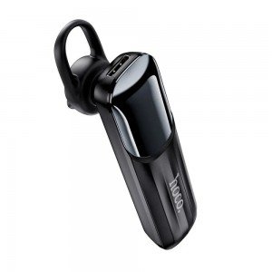 Hoco E57 Business Wireless Headset Essential V.5.0 Μαύρο με Μεγάλο Πλήκτρο Ελέγχου και 10 Ώρες Ομιλίας
