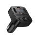 Hoco E87 Bluetooth FM Transmitter Delta 35W με 2xUSB-A και 1xUSB-C PD20W BT5.4 Υποστηρίζει Αναπαραγωγή Μουσικής απο USB και Απάντηση Κλήσεων