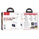 Hoco EQ14 Wireless Hands Free Cool Color V5.4 500mAh 7 Ώρες Ομιλίας Λευκά
