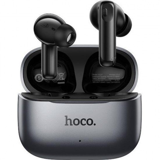 HOCO EQ27 FUN, ΑΣΥΡΜΑΤΑ ΑΚΟΥΣΤΙΚΑ, ANC, TWS, AI ΜΕΤΑΦΡΑΣΗ, ΓΚΡΙ