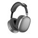 Hoco ESD15 Max Wireless Ακουστικά Stereo Shadow v5.3 400mAh ANC με Μικρόφωνο και AUX Γκρι