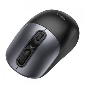 HOCO wireless computer mouse 2.4G GM28 black metal gray HOCO wireless computer mouse 2.4G GM28 black metal gray