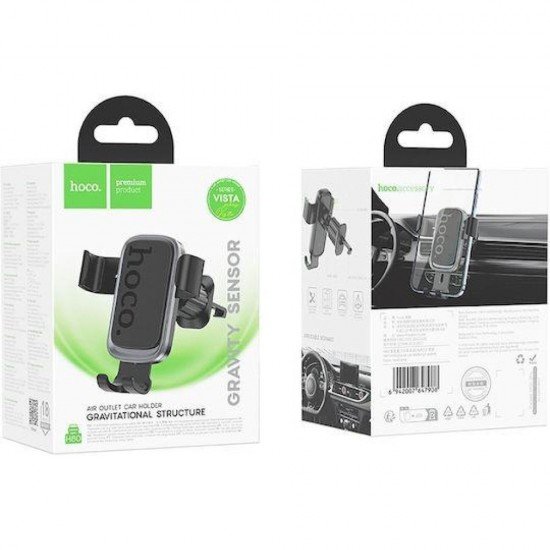 HOCO H80 vista , Βάση στήριξης αεραγωγού , Μαύρη