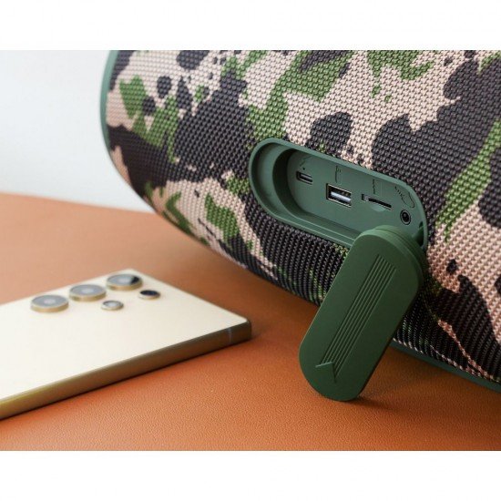 HOCO wireless speaker bluetooth HA4 camouflage green  2×20W