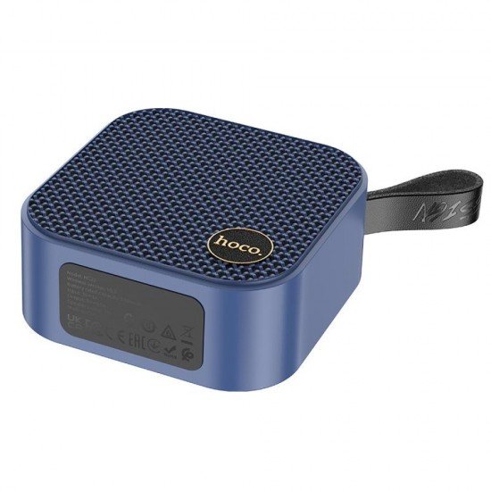Hoco HC22 Φορητό Ηχείο Wireless Auspicious Sports BT 5.2 1200mAh 5W με FM, TF card, USB, AUX Μπλέ