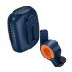 Hoco HC35 Φορητό Ηχείο 5W BT v5.4 TF CARD AUX USB FM 500mAh με Κλιπ Στήριξης Τιμονιού Μπλε