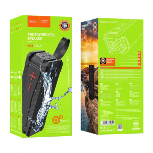 Hoco HC6 Magic Sports Ηχείο Bluetooth 10W με Ραδιόφωνο και Διάρκεια Μπαταρίας έως 6 ώρες Μαύρο