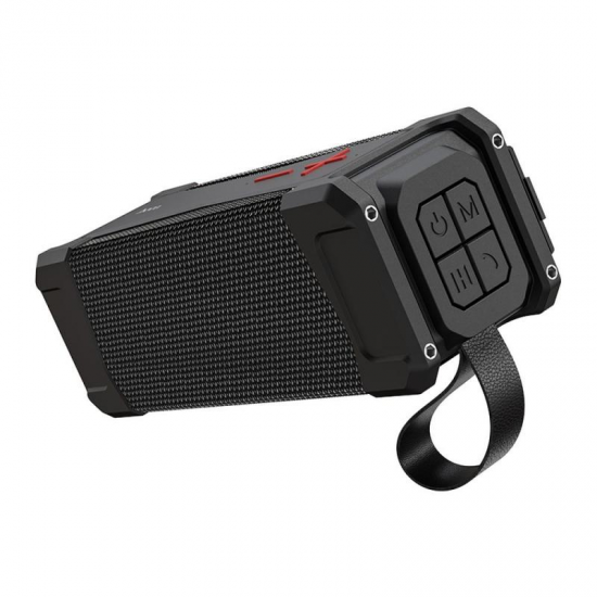 Hoco HC6 Magic Sports Ηχείο Bluetooth 10W με Ραδιόφωνο και Διάρκεια Μπαταρίας έως 6 ώρες Μαύρο