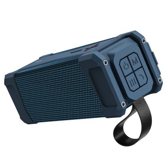 Hoco HC6 Magic Sports Ηχείο Bluetooth 10W με Ραδιόφωνο και Διάρκεια Μπαταρίας έως 6 ώρες Μπλέ