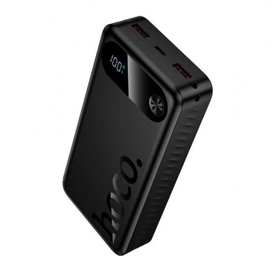Hoco J154A Power Bank Victorious 20000mAh 1xUSB-C PD20W 2xUSB-A 22.5W και LED Ένδειξη Μπαταρίας Μαύρο
