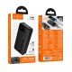 Hoco J154A Power Bank Victorious 20000mAh 1xUSB-C PD20W 2xUSB-A 22.5W και LED Ένδειξη Μπαταρίας Μαύρο