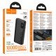 HOCO J158 Pro Power Bank 10000 mAh 22.5W, Runner black