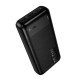 Hoco J159A Power Bank Essence 20000mAh 2xUSB-A 22.5W 1xUSB-C PD20W 1xMicroUSB 18W Digital LED Ένδειξη Μπαταρίας Μαύρο