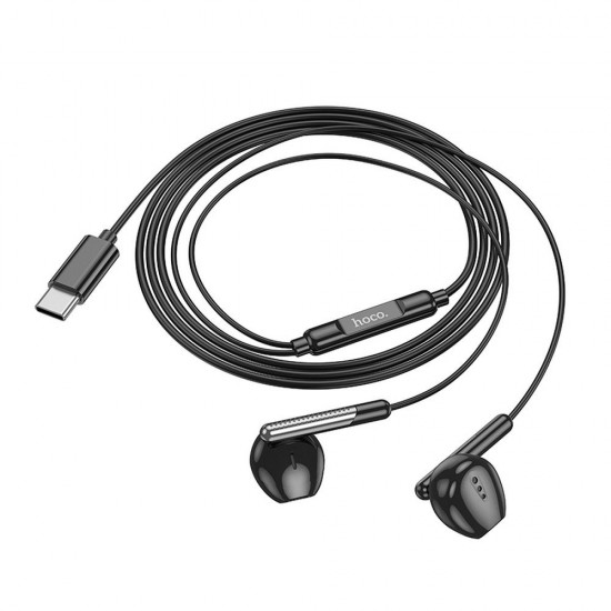 HOCO Type C headset with microphone M123 Glory black