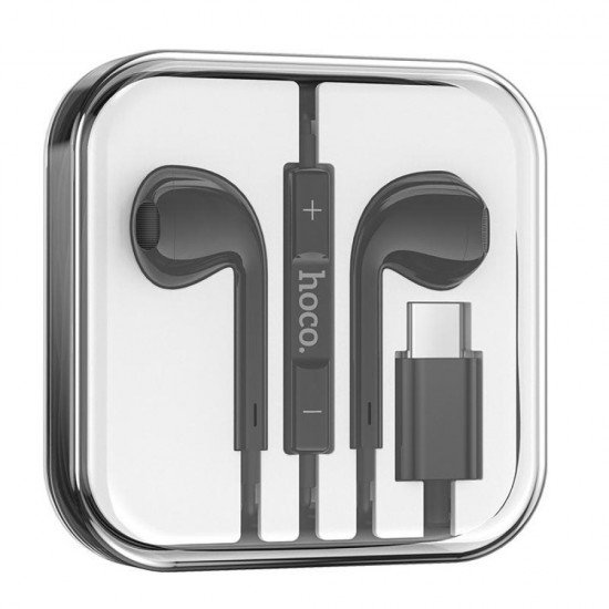 Hoco M80 original ακουστικά TYPE-C (Βιτρίνα 20Τεμ) Μαύρο