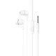 Hoco M97 Hands Free Enjoy Earphones Stereo 3.5mm με Μικρόφωνο και Πλήκτρο Λειτουργίας Λευκά