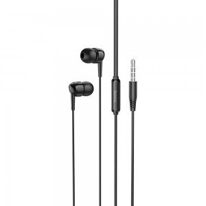 Hoco M99 Hands Free Celestial Universal Earphones Hi-Fi Stereo 3.5mm Μαύρο 1.2m