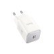 Hoco N43 Φορτιστής Ταξιδίου Small Size Vista με USB-C PD30W GaN Tech Λευκός