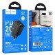 Hoco N69 Φορτιστής Ταξιδίου Nuevo PD20W QC3.0A 5V με 2 Εξόδους Φόρτισης 1xUSB-C και 1xUSB-A Μαύρος