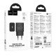 Hoco N76 Φορτιστής Ταξιδίου Star GaN 25W Fast Charge με 1xUSB-C Μαύρος