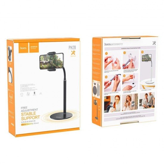 HOCO PH28 Βάση στήριξης soaring metal Λευκή