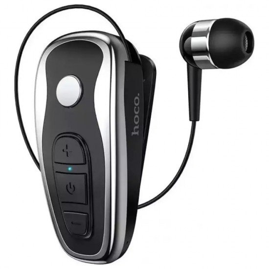 Hoco RT07 Bluetooth Hands Free v5.0 με Δόνηση και Multi Pairing Μαύρο