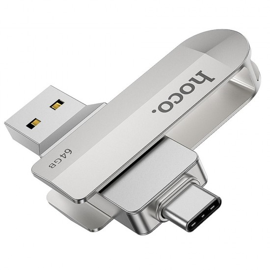 HOCO pendrive Wide UD10 USB + Type C 64GB USB3.0